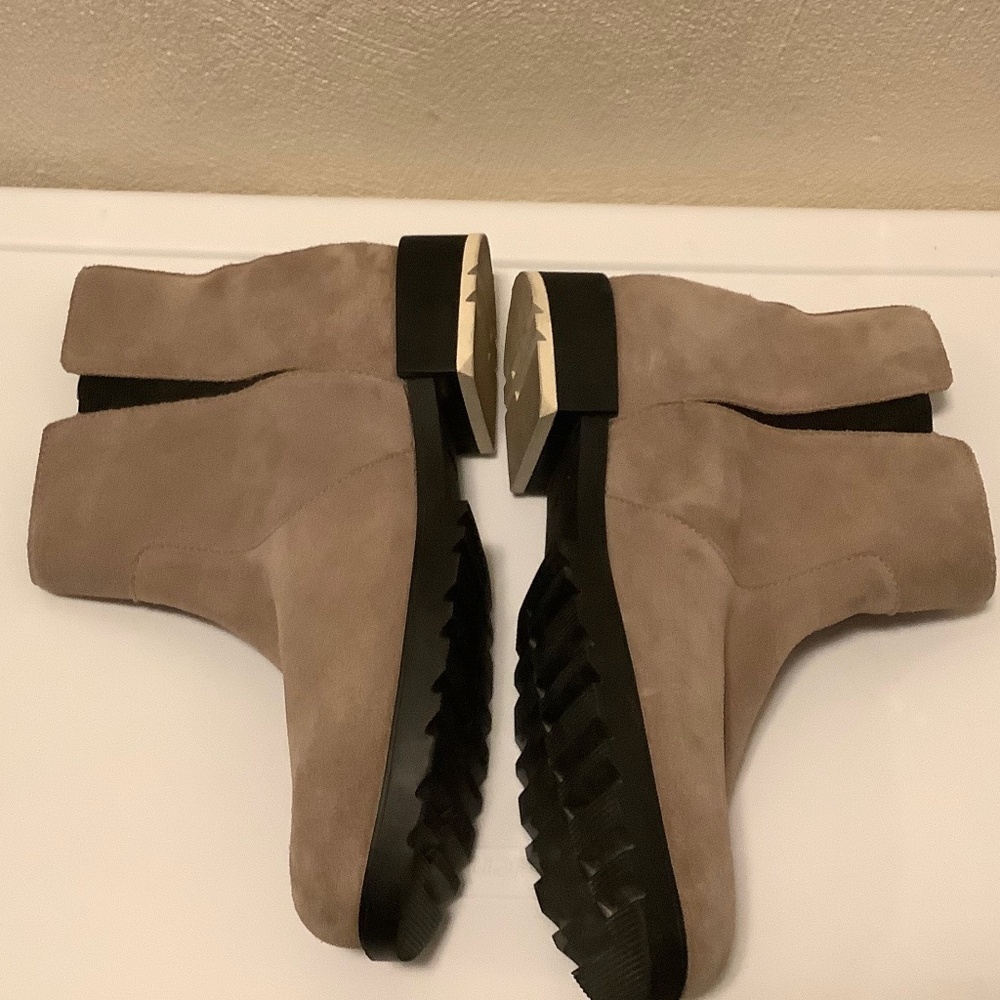 SOREL| Emelie II Suede Ankle Boots Tan Wmns 10.5 Waterproof - Picture 4 of 12